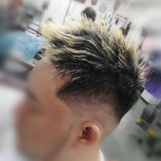 カットやヘアセットの実例などを掲載