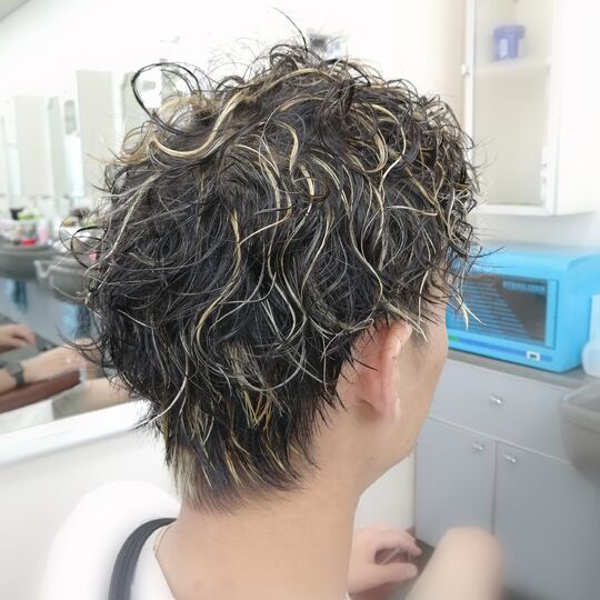 カットやヘアセットの実例などを掲載